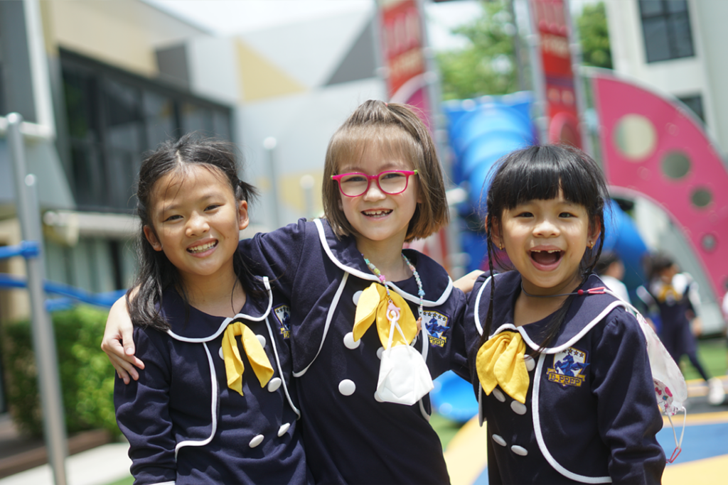 D-PREP students smiling in front of the camera