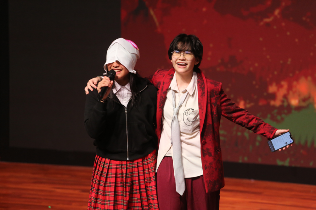 D-PREP students performing on stage