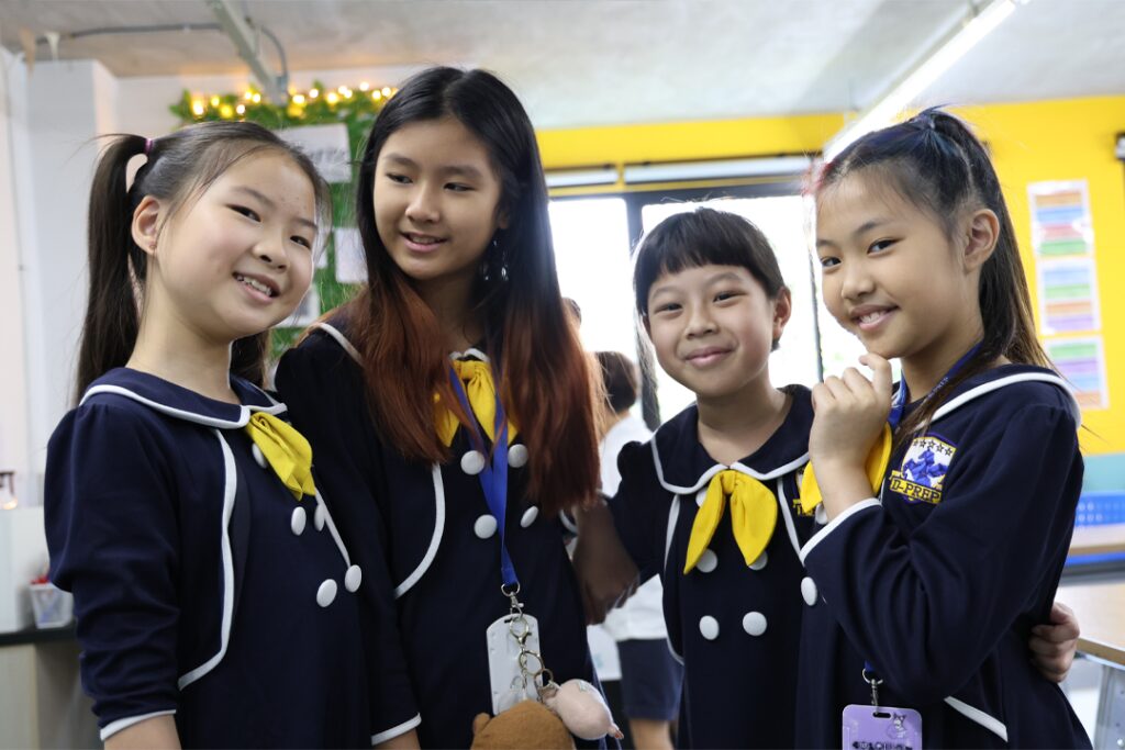 Grade 5 students at D-PREP classroom
